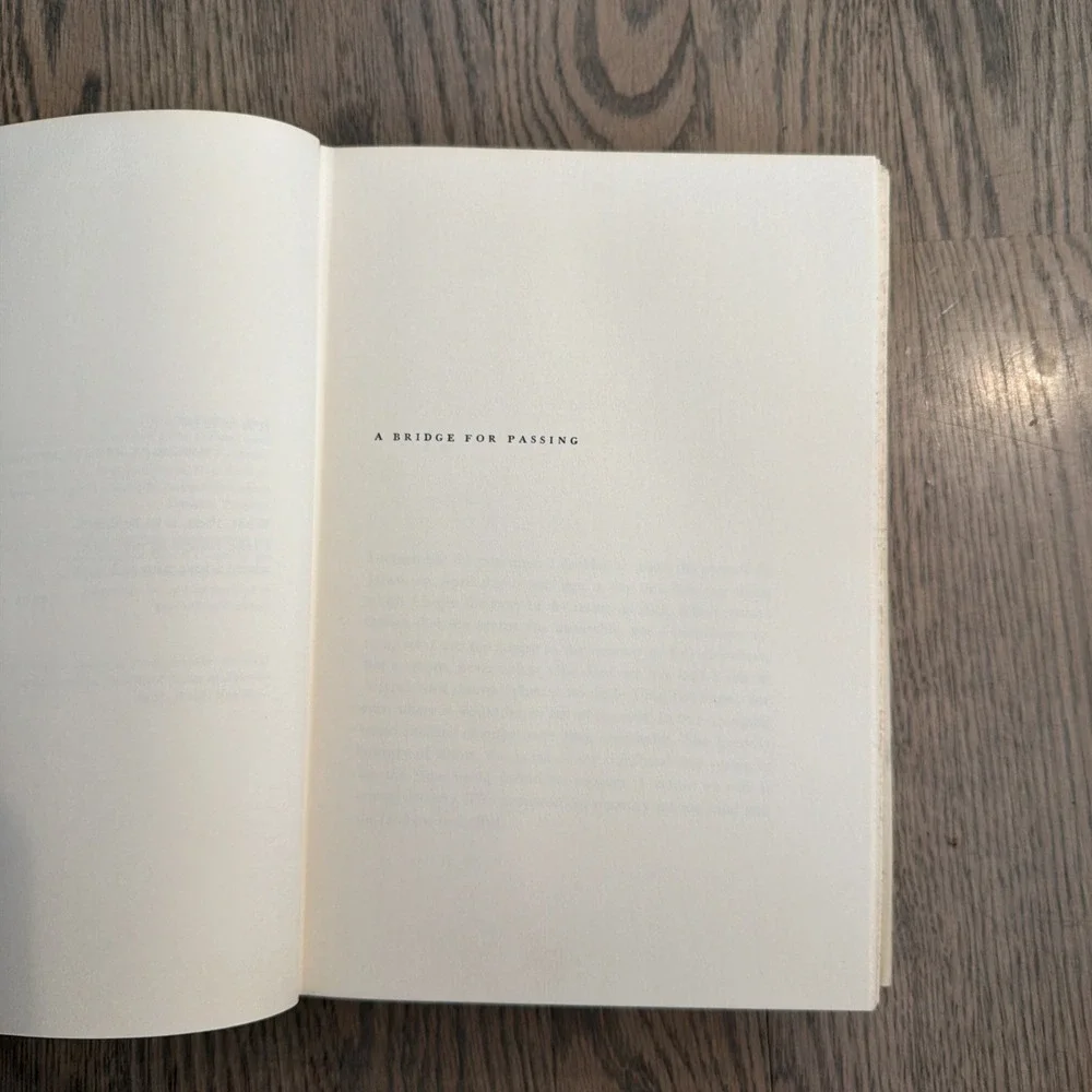 A Bridge For Passing - Pearl S. Buck PRISTINE‎ Hardcover First Edition 1962